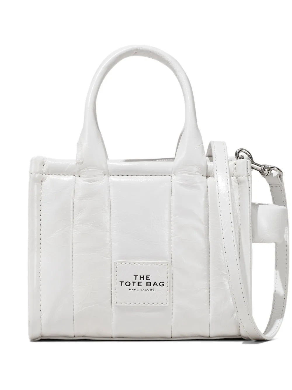 The Shiny Crinkle Crossbody Tote bag