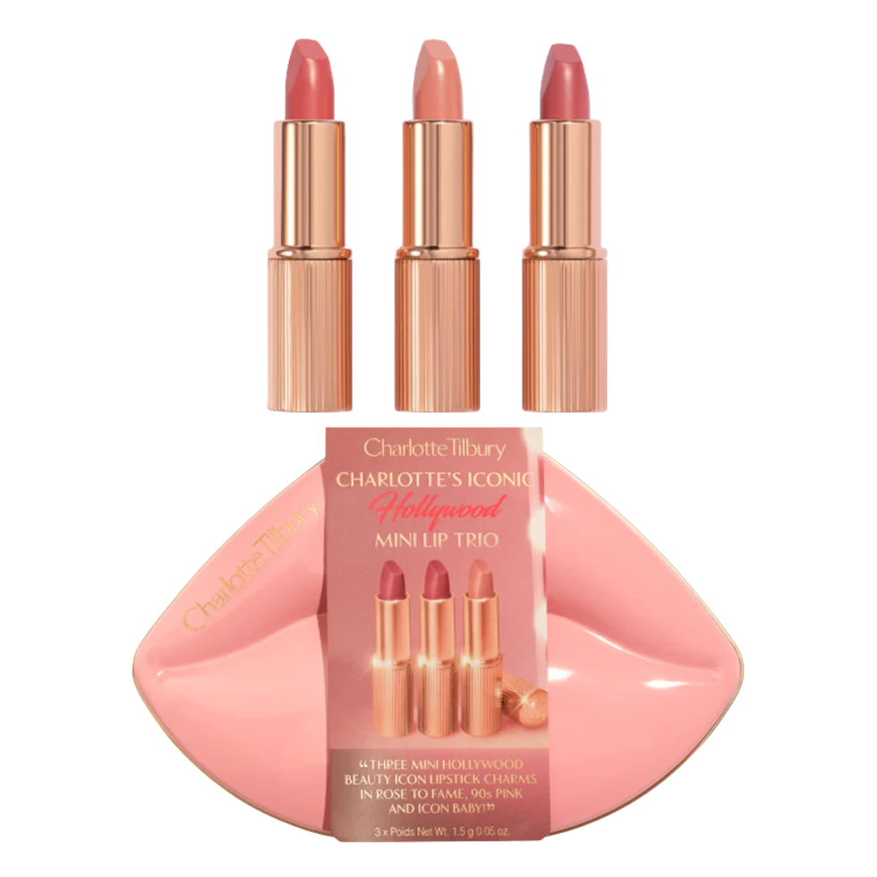 Charlotte Tilbury Hollywood Iconic Mini Lip Trio 3*1.5G