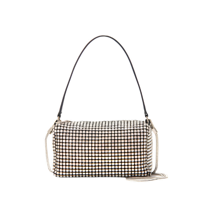 Fulgora - Box Bag With Rhinestones