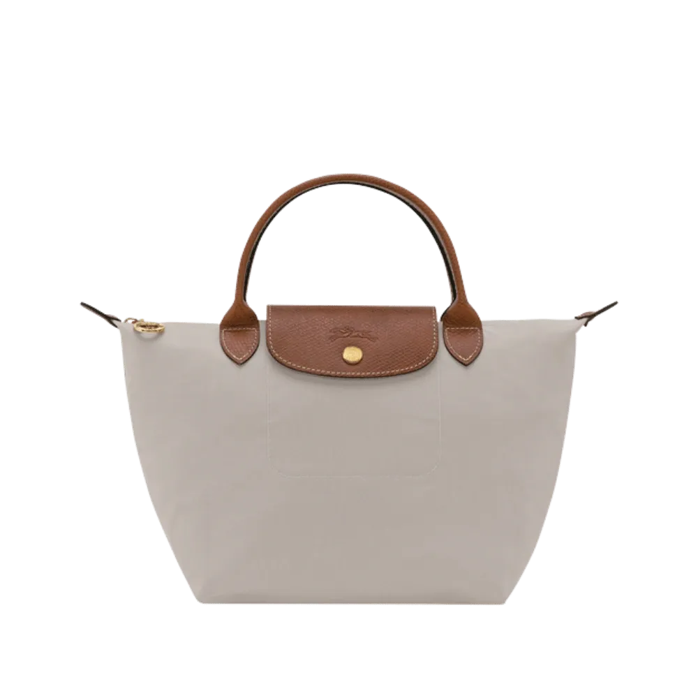 Longchamp Le Pliage Original S Handbag Pebble - Recycled canvas