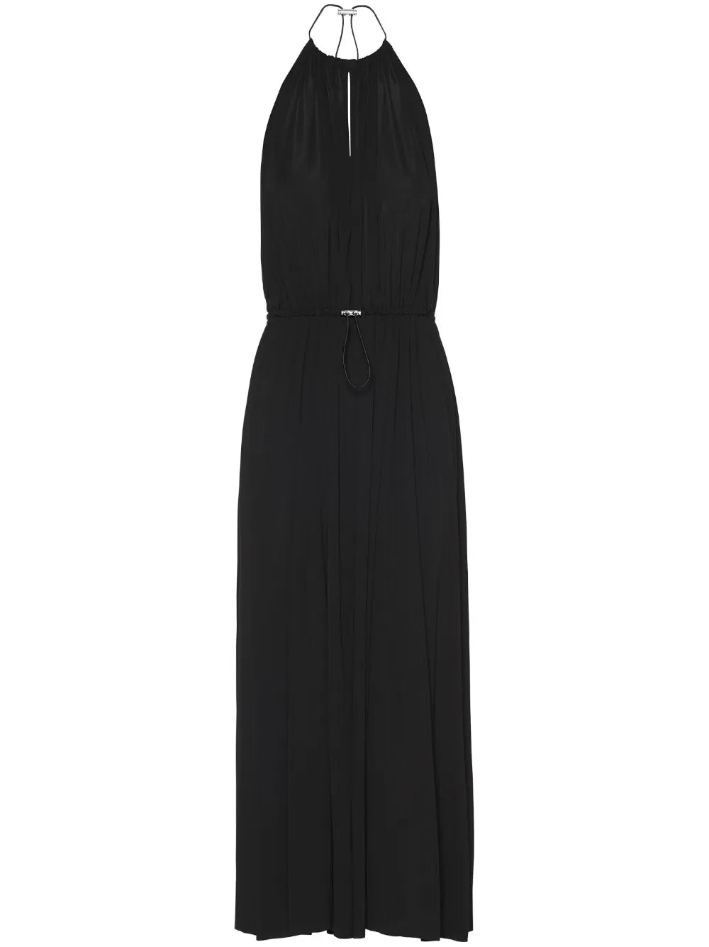 Organzine halterneck dress