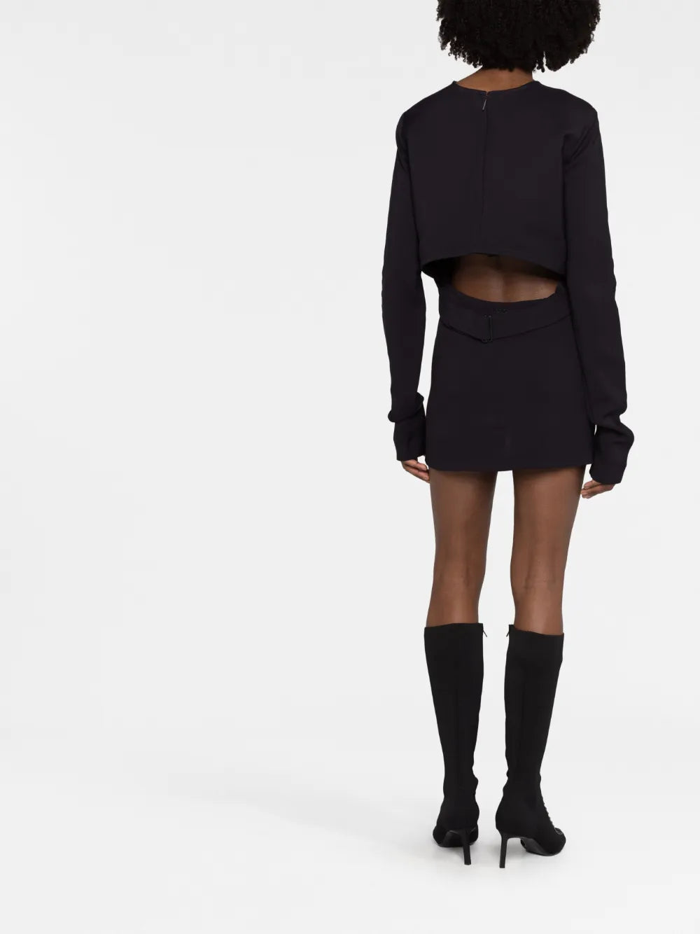 Kicked Back structured short dress