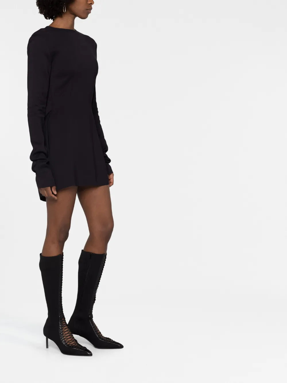Kicked Back structured short dress