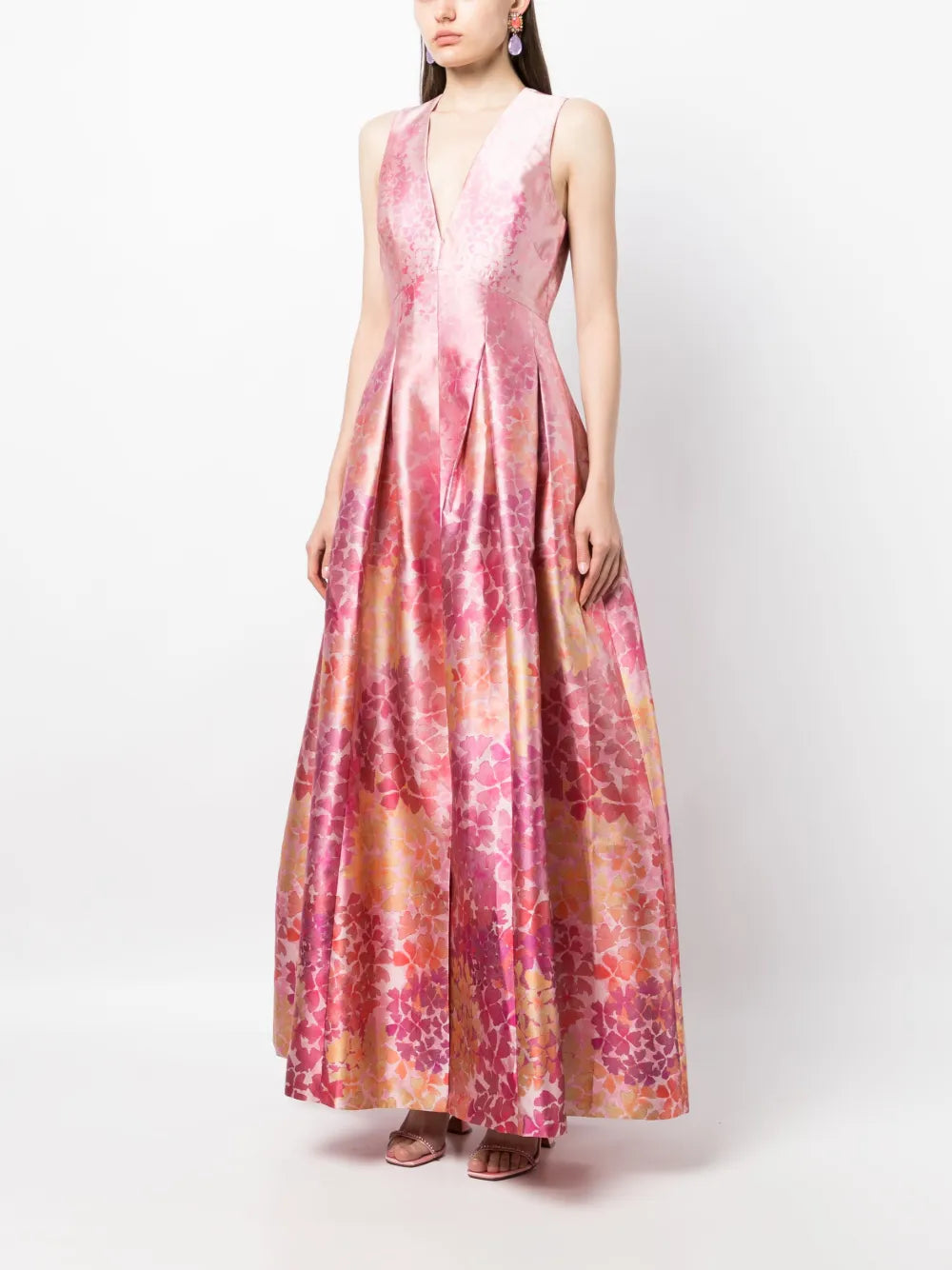 Brooke Gown abstract-print dress 