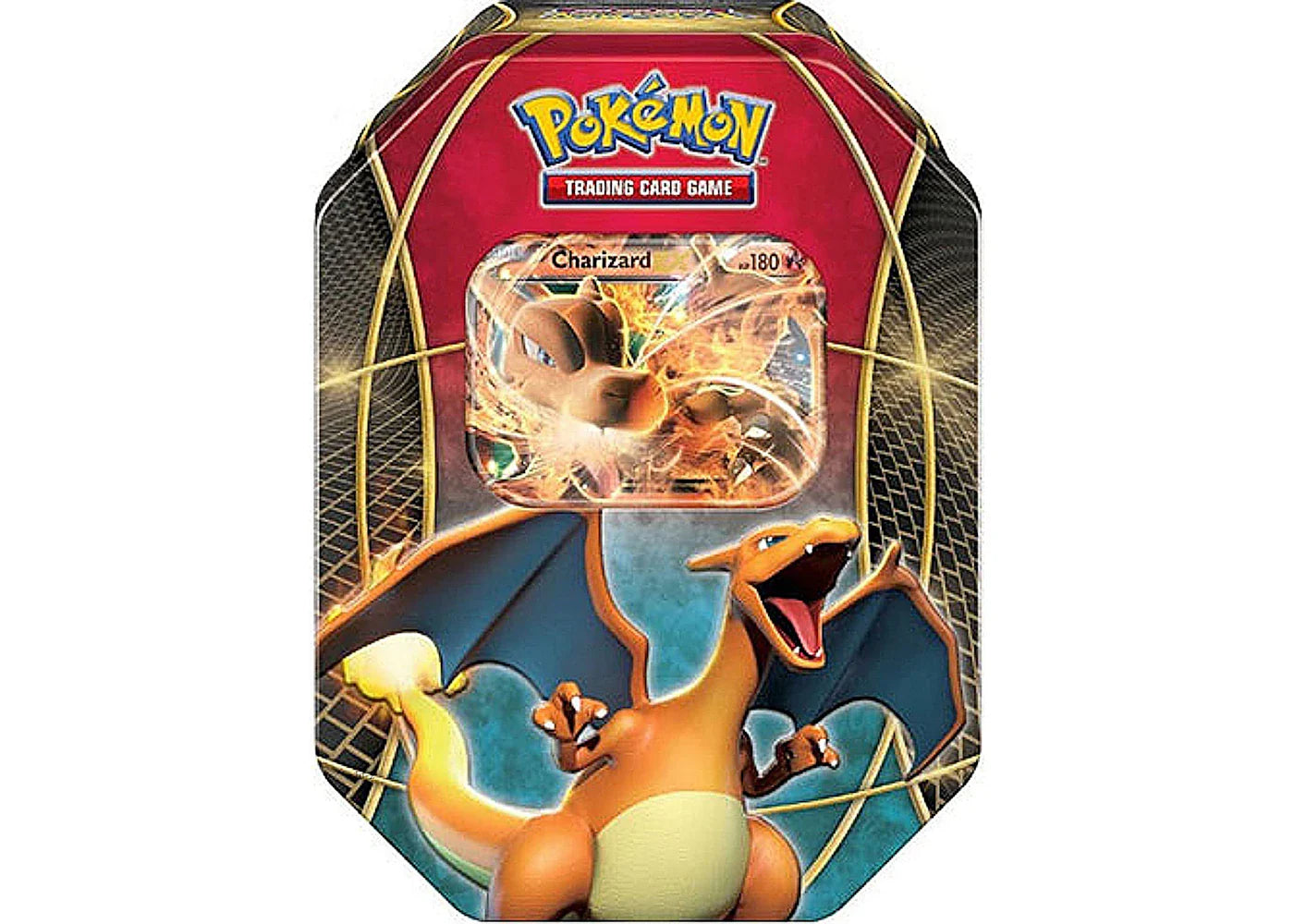 2014 Pokemon Tcg Charizard Ex Power Tin