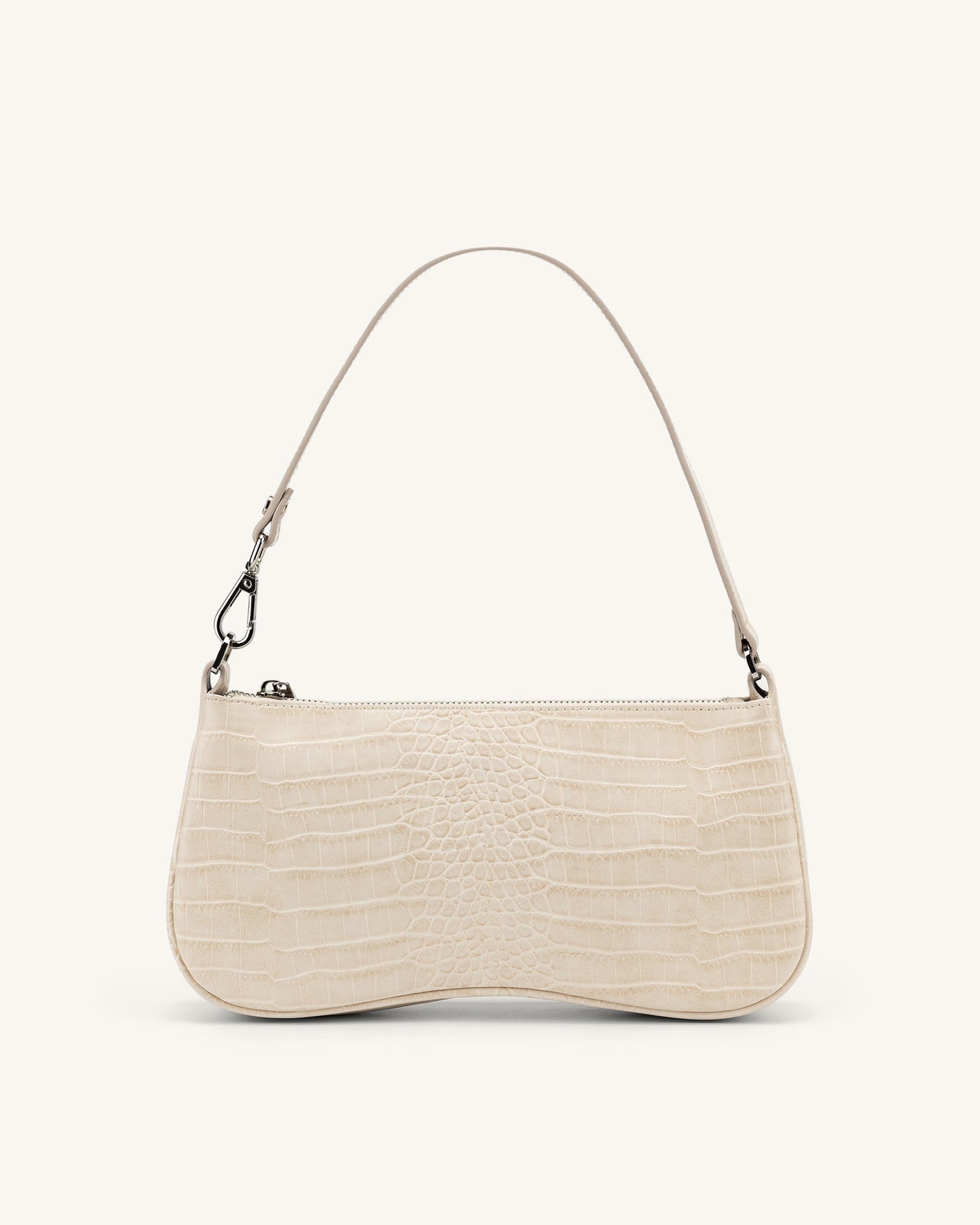 Jw Pei Eva Shoulder Handbag Ivory Croc