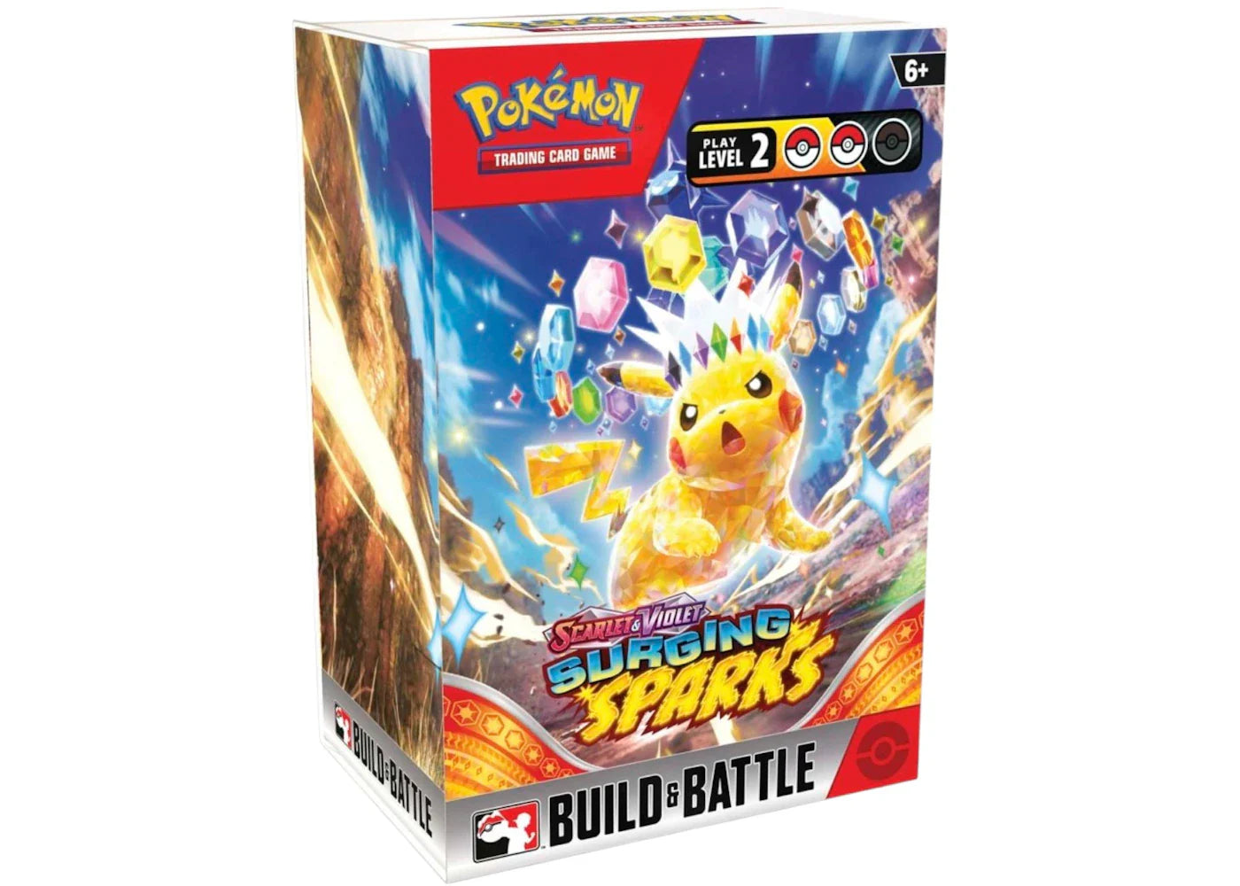 2024 Pokemon Scarlet & Violet Surging Sparks Build & Battle Box
