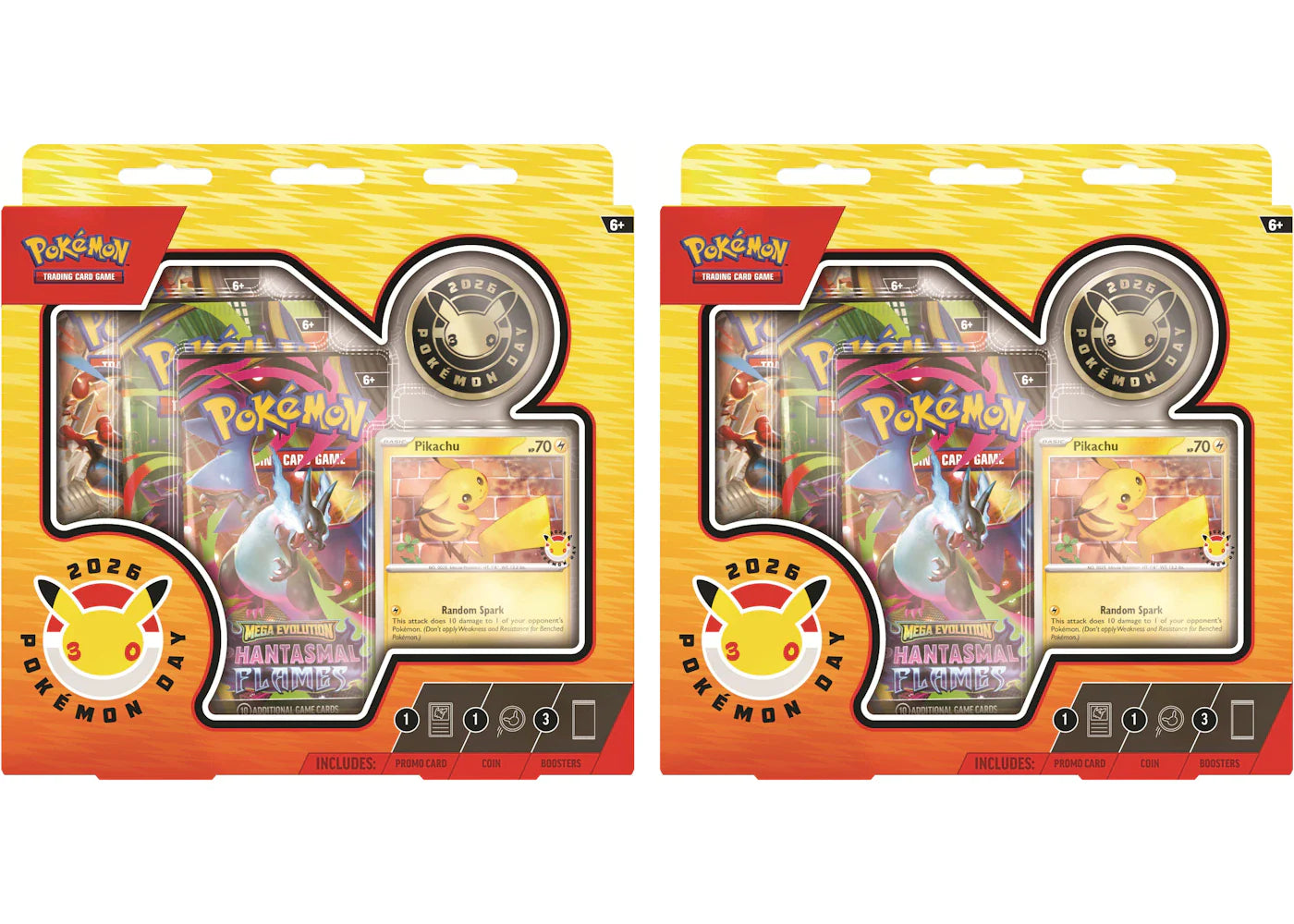 2025 Pokemon Day Pikachu Collection 2X Lot