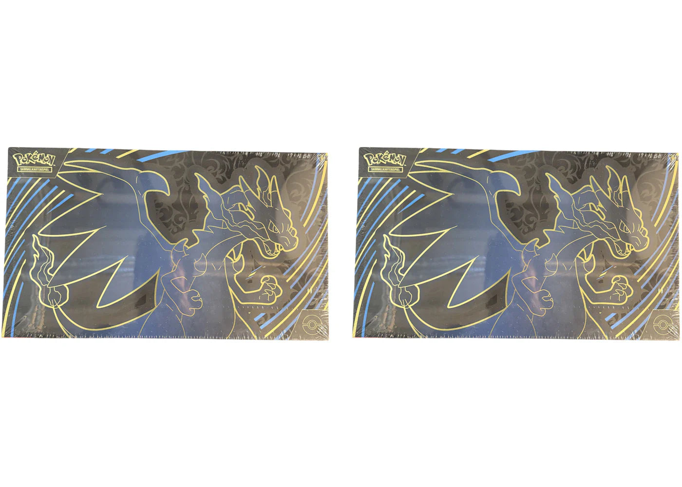 2025 Pokemon Mega Evolution Charizard X Ex Ultra-Premium Collection German 2X Lot