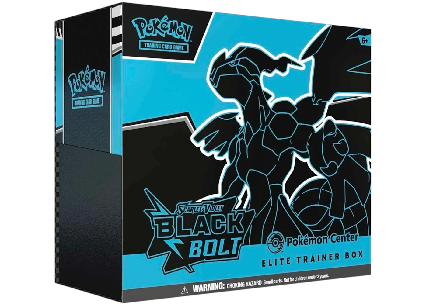2025 Pokemon Scarlet & Violet Black Bolt Pokemon Center Elite Trainer Box