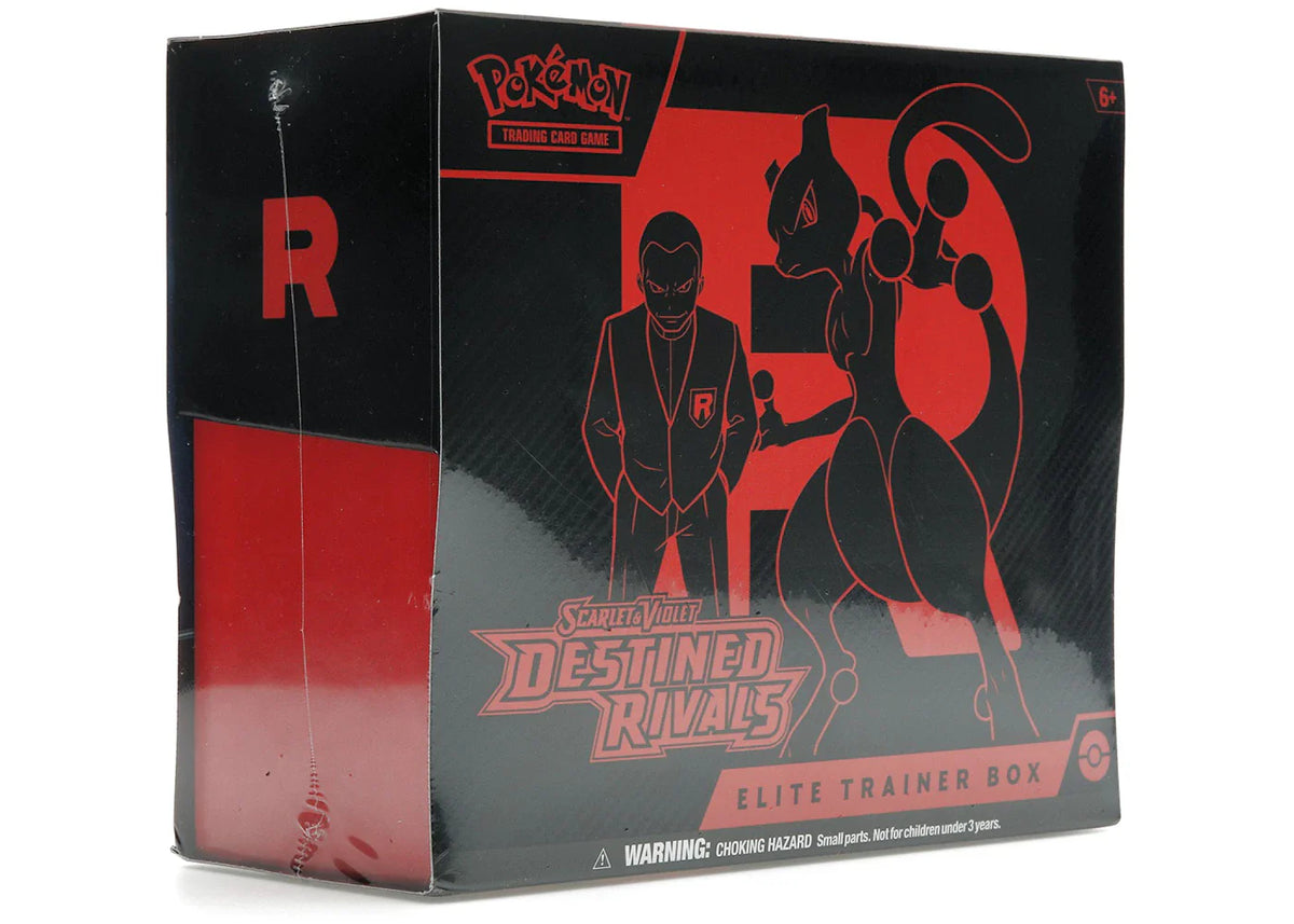 2025 Pokemon Scarlet & Violet Destined Rivals Elite Trainer Box