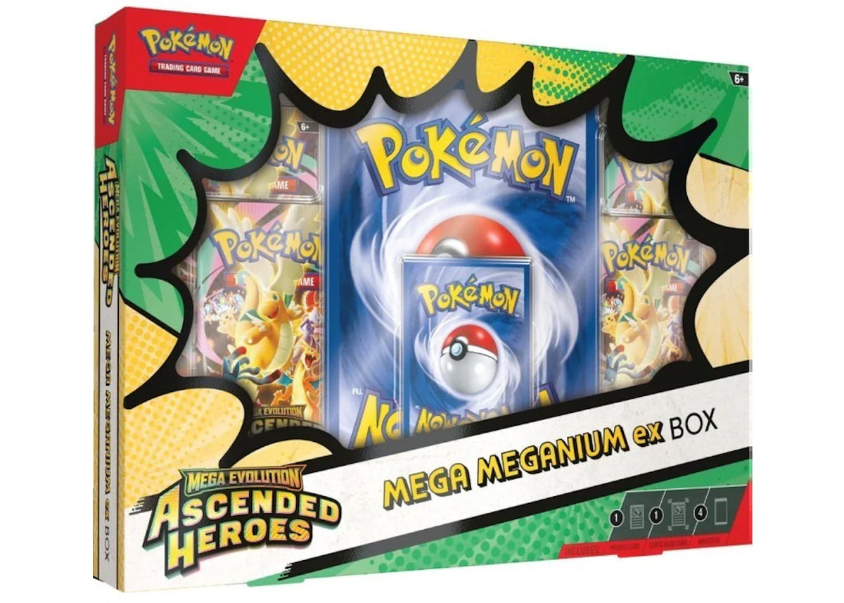 2026 Pokemon Mega Evolution Ascended Heroes Mega Meganium Ex Box
