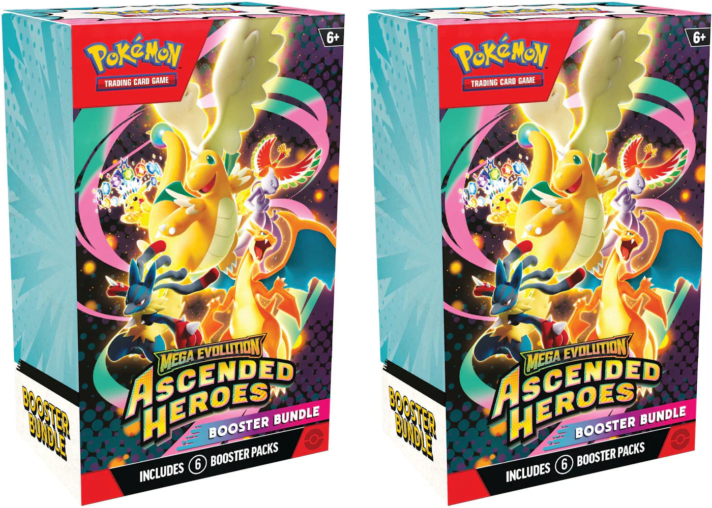 2026 Pokemon Mega Evolution Ascended Heroes Booster Bundle 2X Lot