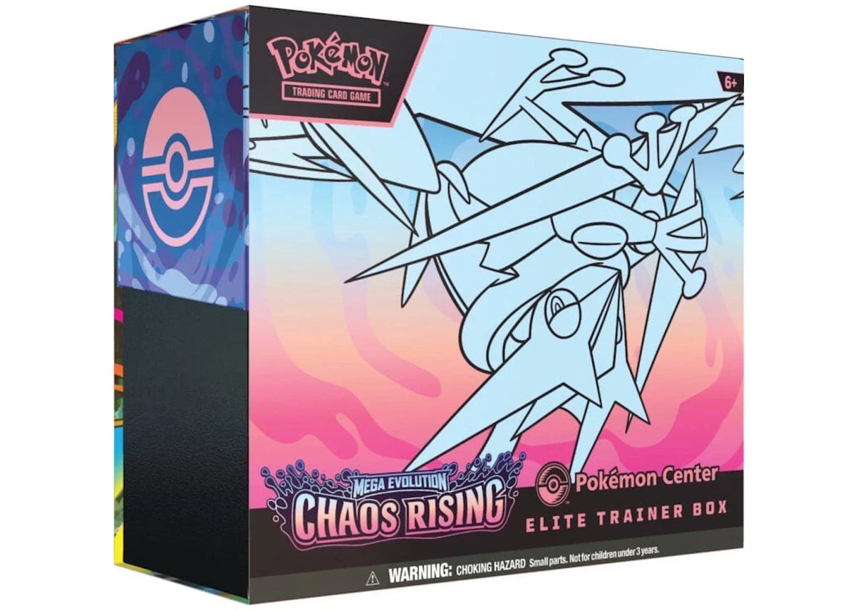 2026 Pokemon Mega Evolution Chaos Rising Pokemon Center Elite Trainer Box