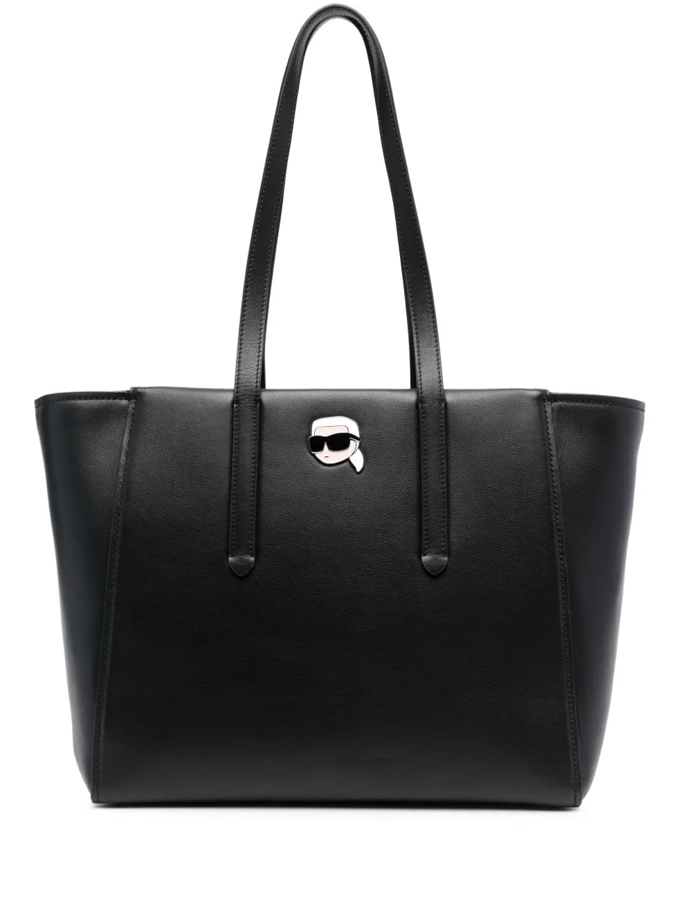 Ikon Pin leather tote bag