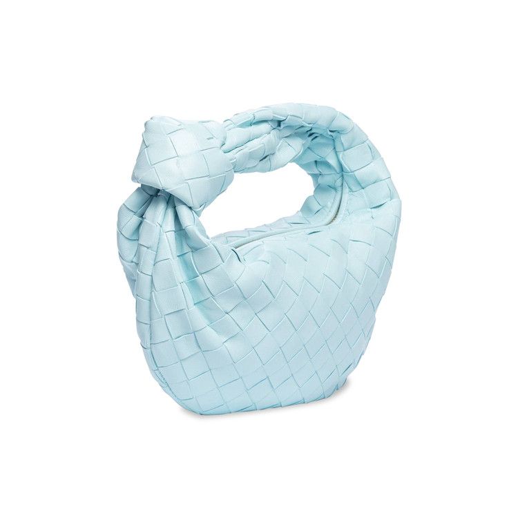 Bottega Veneta The Mini Jodie Bag Pale Blue/Gold