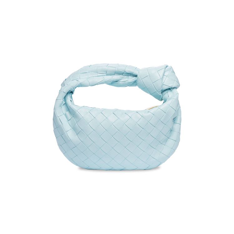 Bottega Veneta The Mini Jodie Bag Pale Blue/Gold