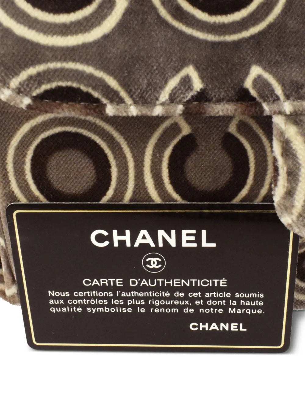 2002 Coco Flap top handle bag