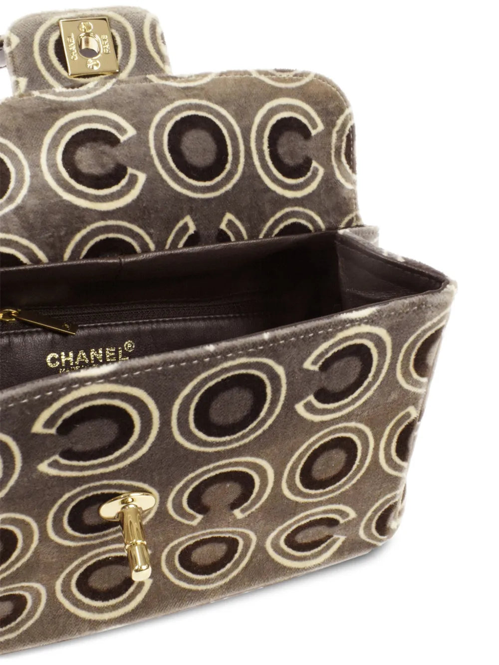2002 Coco Flap top handle bag