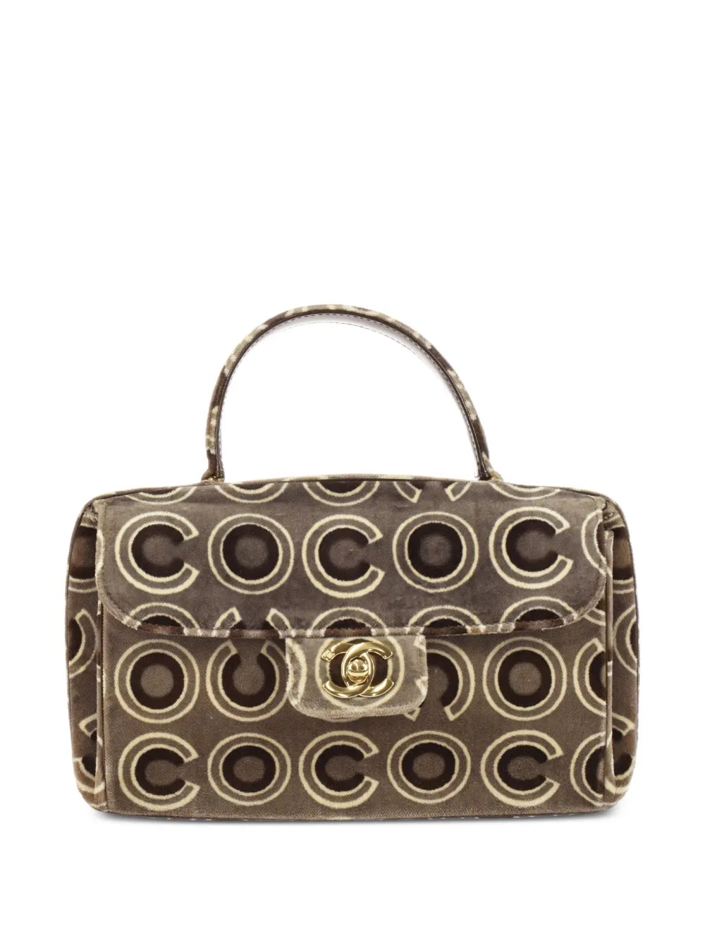 2002 Coco Flap top handle bag