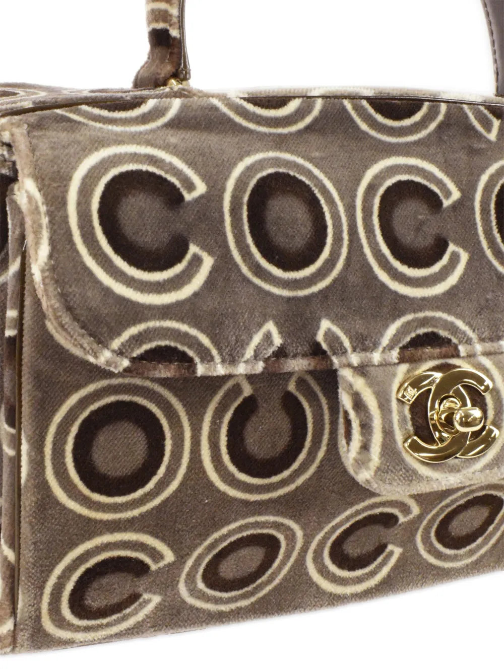 2002 Coco Flap top handle bag