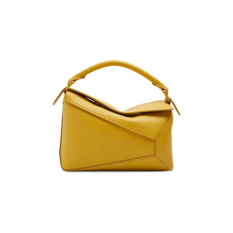 Loewe Small Puzzle Bag Pale Yellow Glaze