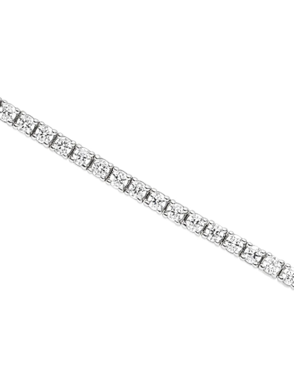 18kt white gold diamond bracelet