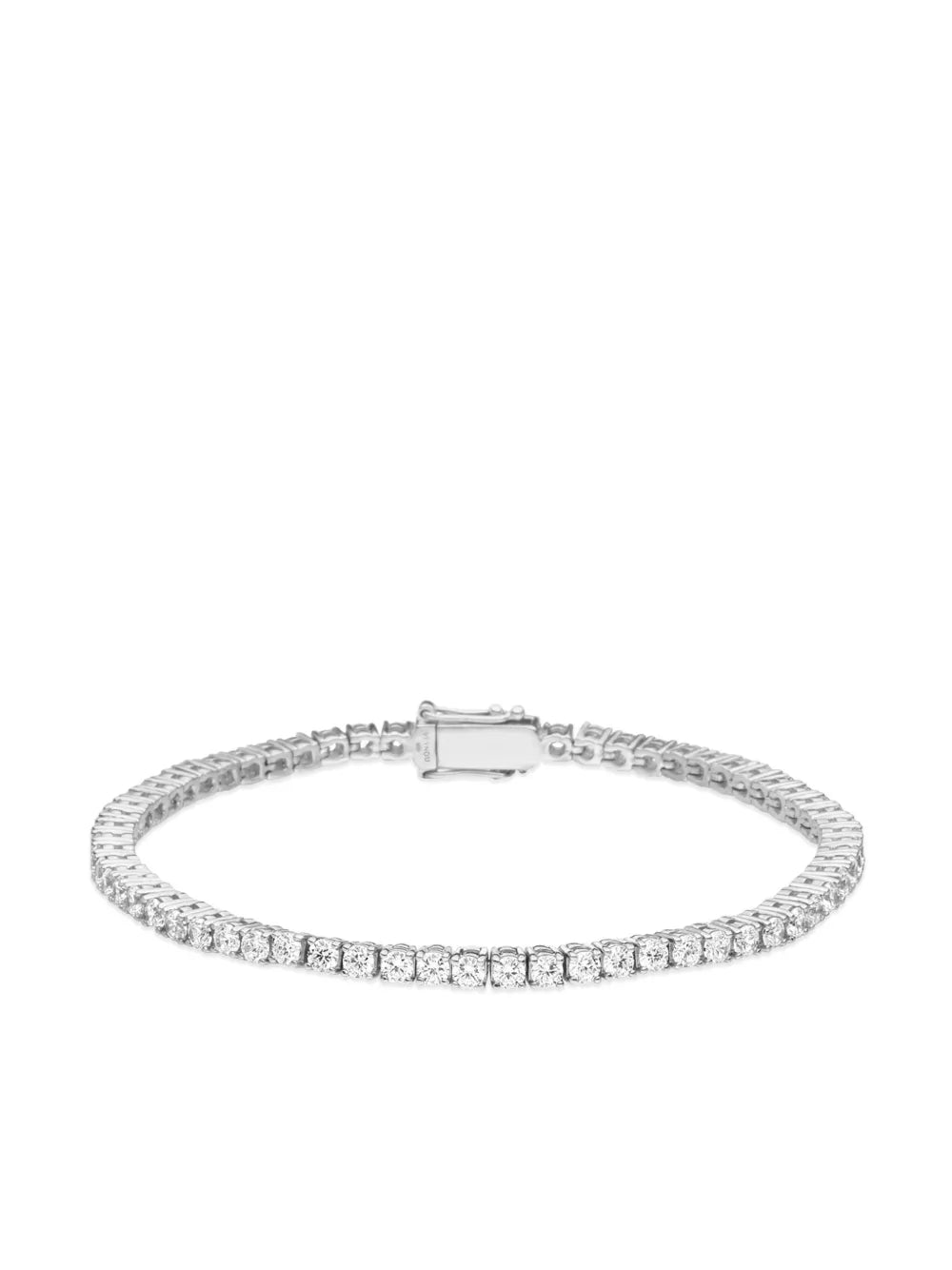 18kt white gold diamond bracelet