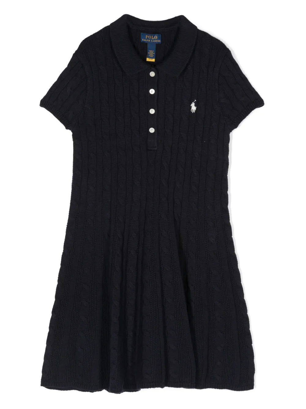 Polo Pony knitted polo dress