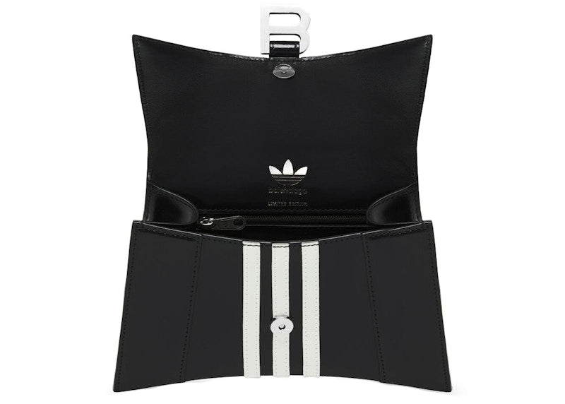 Balenciaga x adidas Hourglass Small Handbag Black