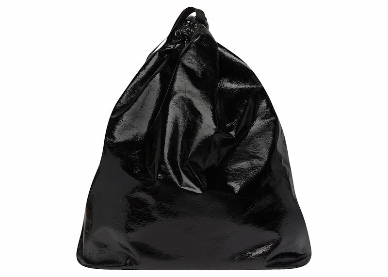 Balenciaga Trash Bag Large Pouch Black