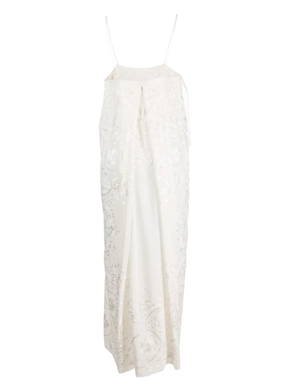 Pomaki sleeveless silk dress