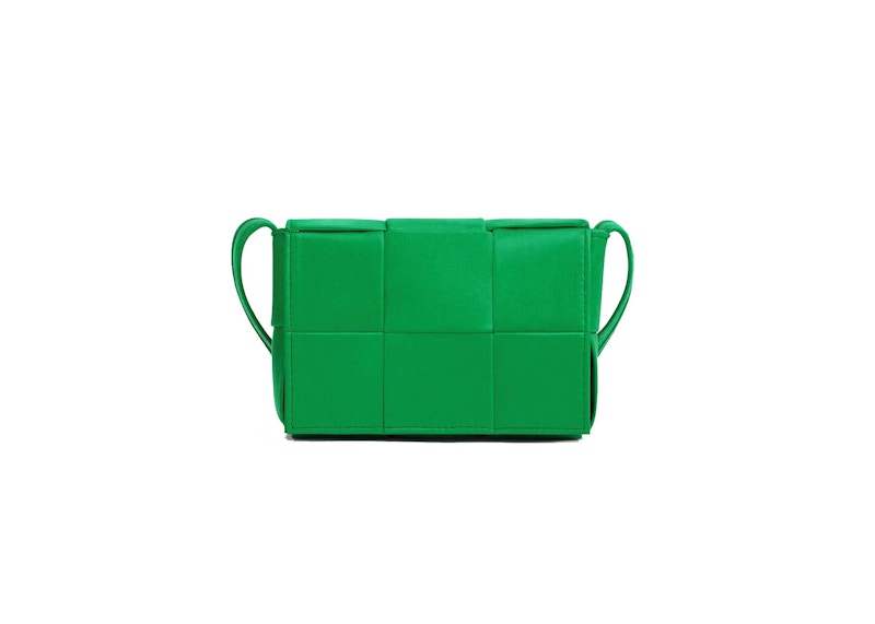 Bottega Veneta Candy Cassette Mini Intreccio Parakeet