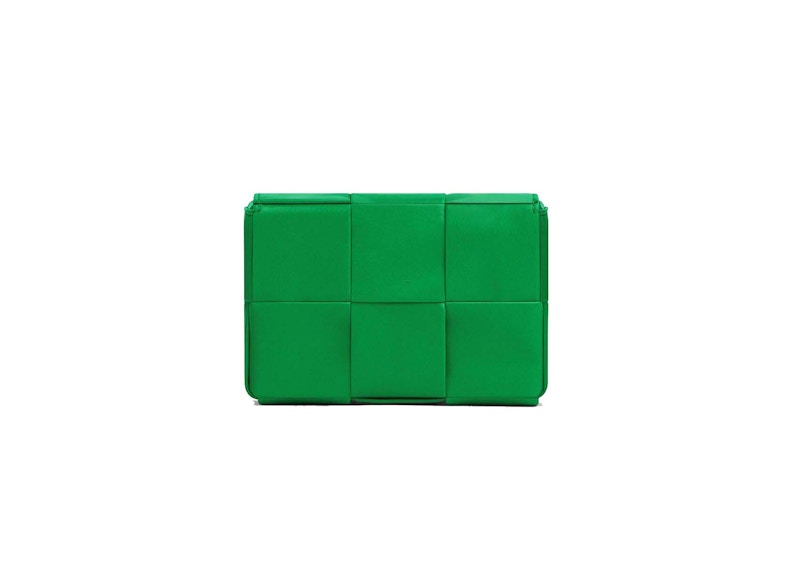 Bottega Veneta Candy Cassette Mini Intreccio Parakeet