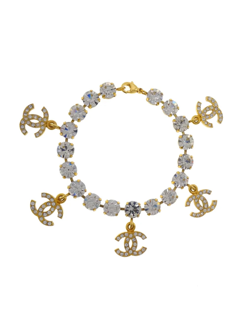 1995 CC crystal-embellished bracelet