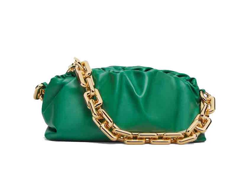 Bottega Veneta Chain Pouch Racing Green