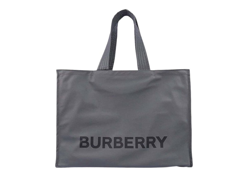 Burberry Nylon Tote Bag Grey