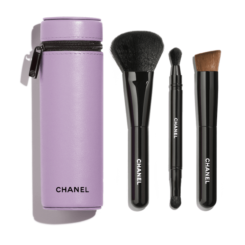 Chanel Codes Couleur Limited-Edition Collection of 3 Essential Brushes 135 - IMMORTELLE