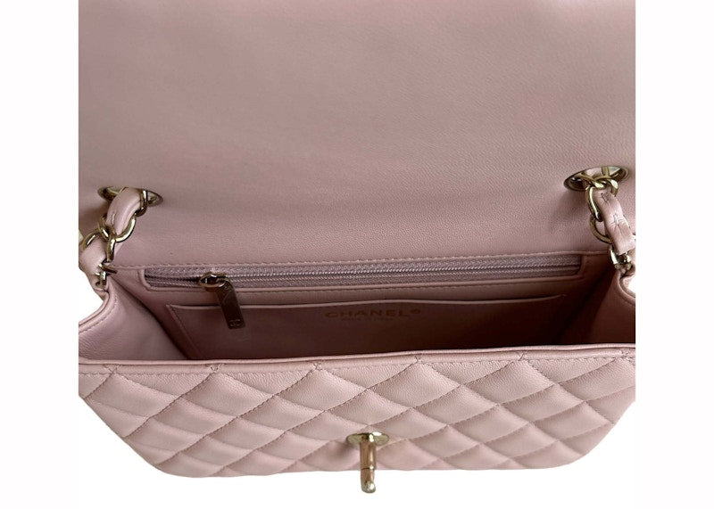 Chanel Mini Classic Flap Bag Pink (A69900)