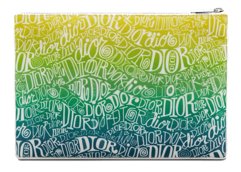 Dior And Shawn Pouch Nylon Multicolor