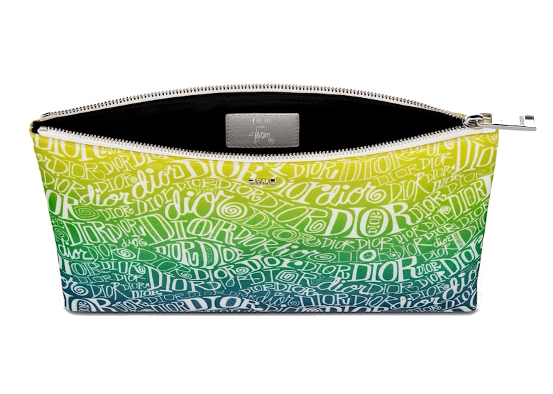 Dior And Shawn Pouch Nylon Multicolor