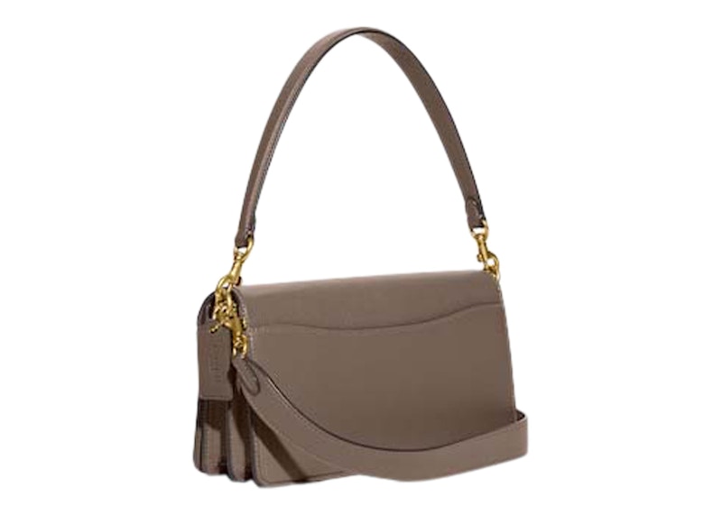 Coach Shoulder Bag Tabby 26 Brass/Dark Stone