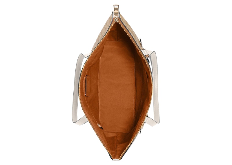 Coach Gallery Tote Bag Khaki/Chalk