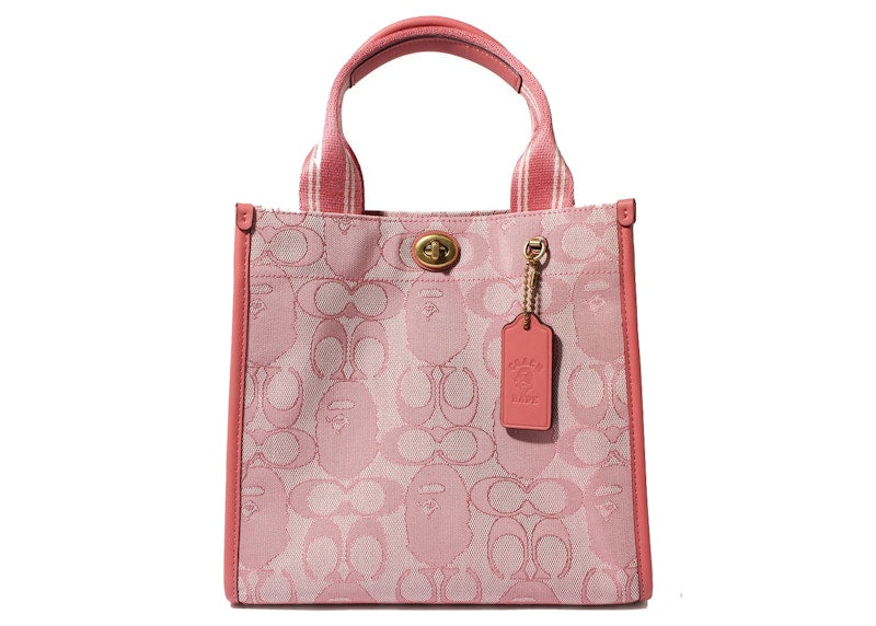 Coach x BAPE Canvas Tote 22 Pink