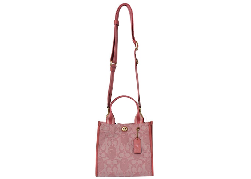 Coach x BAPE Canvas Tote 22 Pink