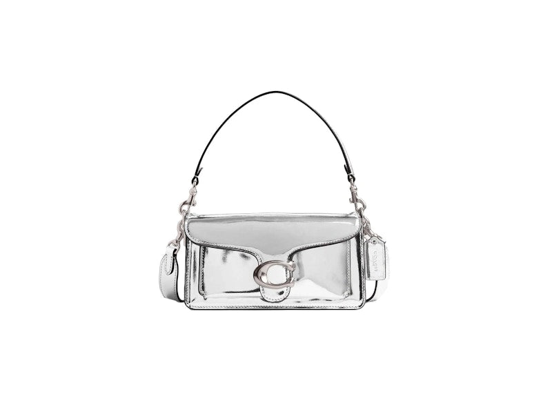 Coach Tabby Shoulder Bag 20 Silver/Silver
