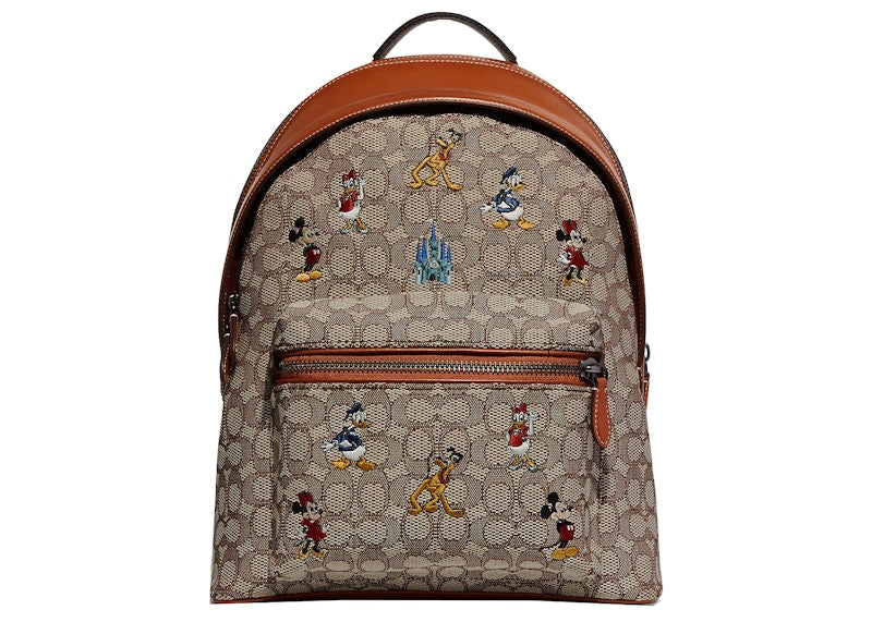 Coach x Disney Charter Backpack Cocoa/Multi