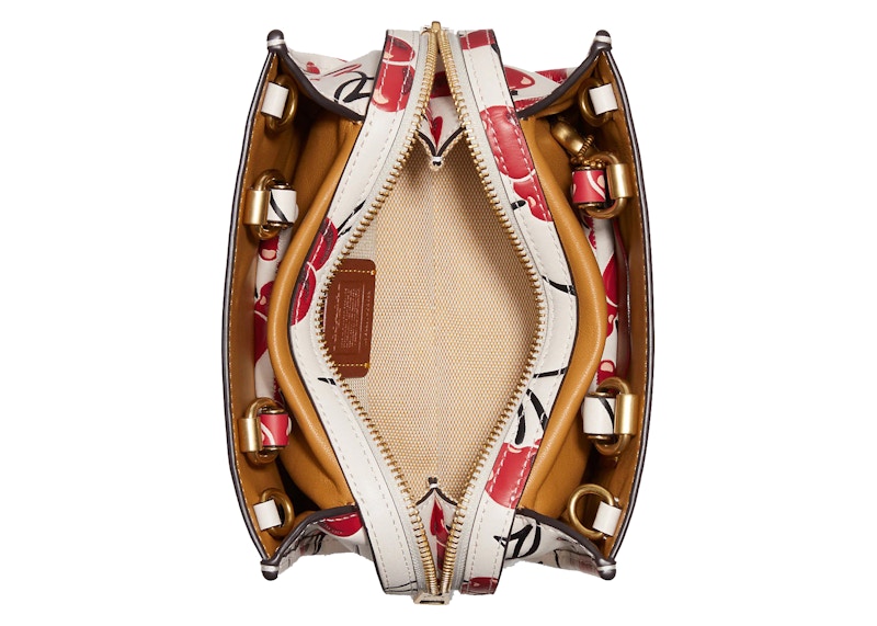 Coach Rogue 17 With Cherry Print Chalk/Multicolor