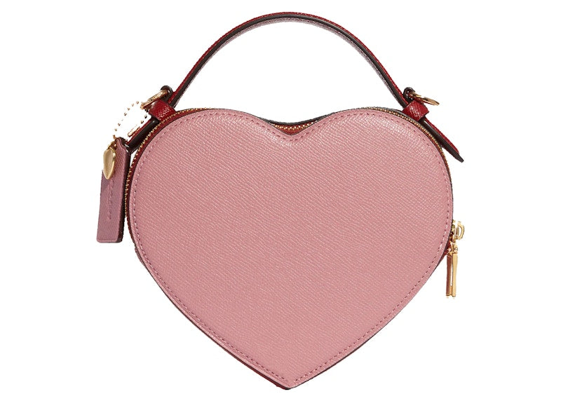 Coach Heart Crossbody True Pink