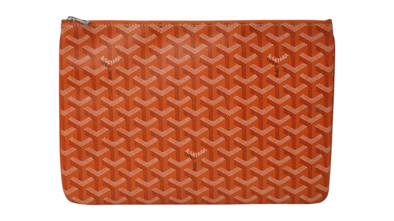 Goyard Senat Pouch MM Orange